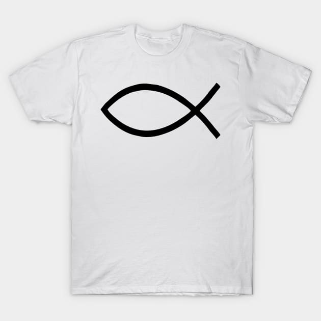 christian fish T-Shirt by Made the Cut